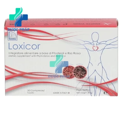 Loxicor FMC S.R.L - Hỗ trợ tăng sức bền thành mạch hiệu quả